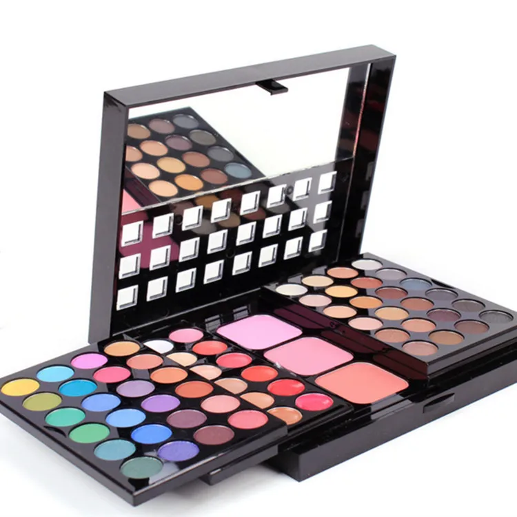 Новый профессиональный набор для макияжа Pro 78 полный Цвет тени блеск губ Румяна