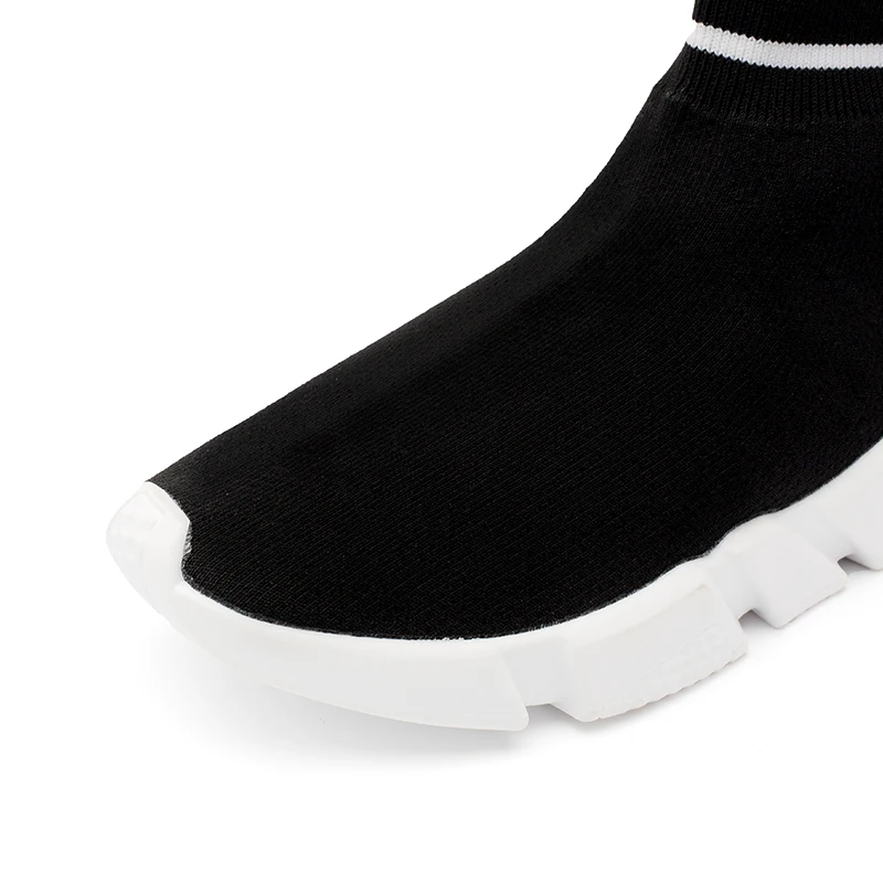 LAOCHRA 2018 Весна Для мужчин повседневная обувь High Top Sneaker Туфли без каблуков Slip-On