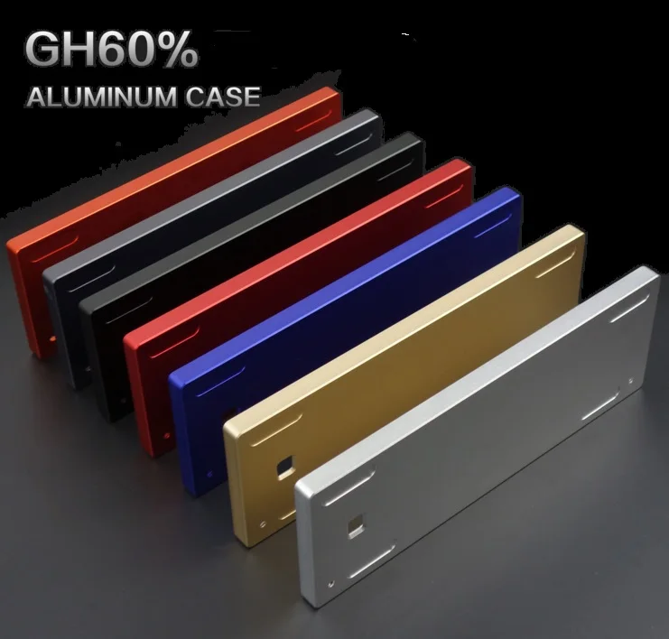 Алюминиевый Чехол GH60 для xd60 RS60 FACEU60 и т. д. 60% стандартная раскладка механической