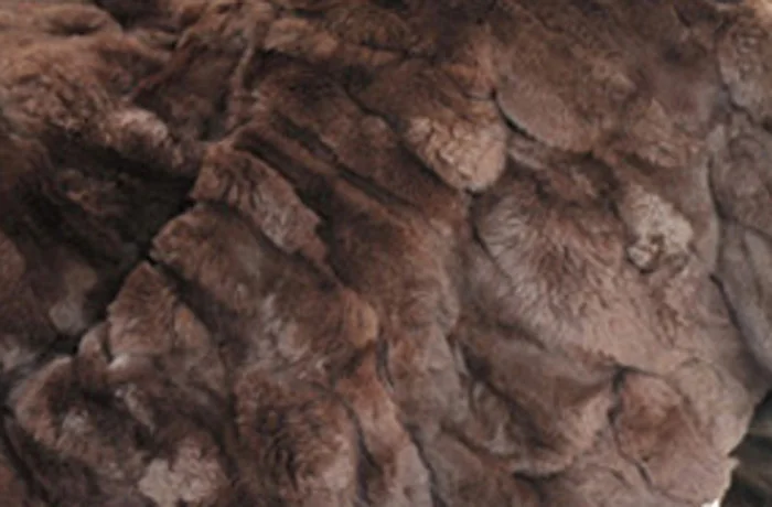 brown CX-D-11, 130X160 натуральный цвет, украшение для дома, натуральный кроличий мех, ковер - Цвет: brown