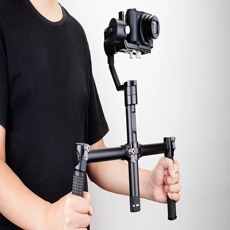 

ЕС наличии Zhiyun Dual ручной захват для стабилизаторов Zhiyun Crane/Crane-M с 3 Осями Камера шарнирный стабилизатор для камеры GoPro
