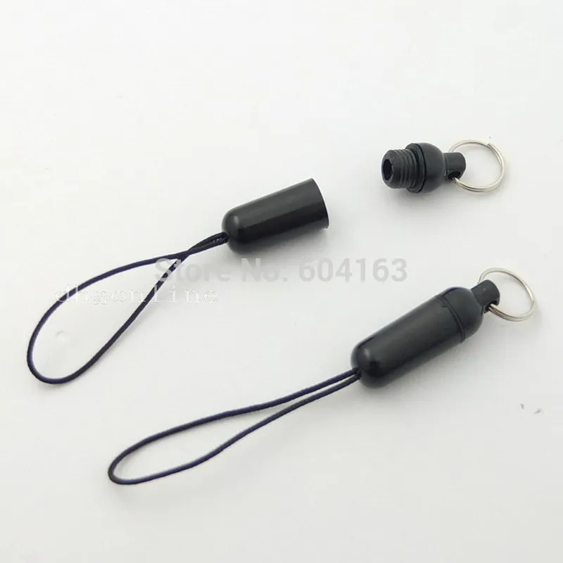 200 Plastic Detachable Lanyard Wrist Strap Lariat Handy Dt Black | Дом и сад
