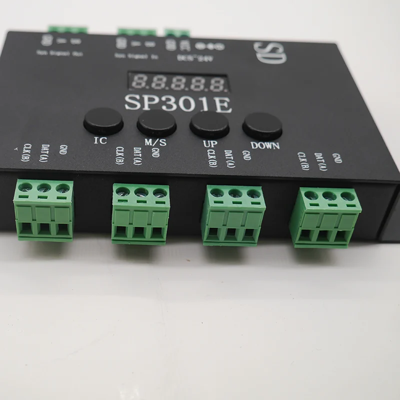 SP301E Syn сигнала программируемый светодиодный пиксельный контроллер для WS2811 WS2813