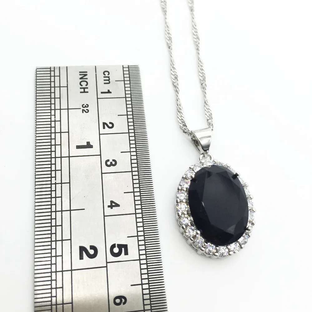 Женский ювелирный комплект из колье и серёг серебра 2016 пробы|jewelry sets for women|silver jewelry