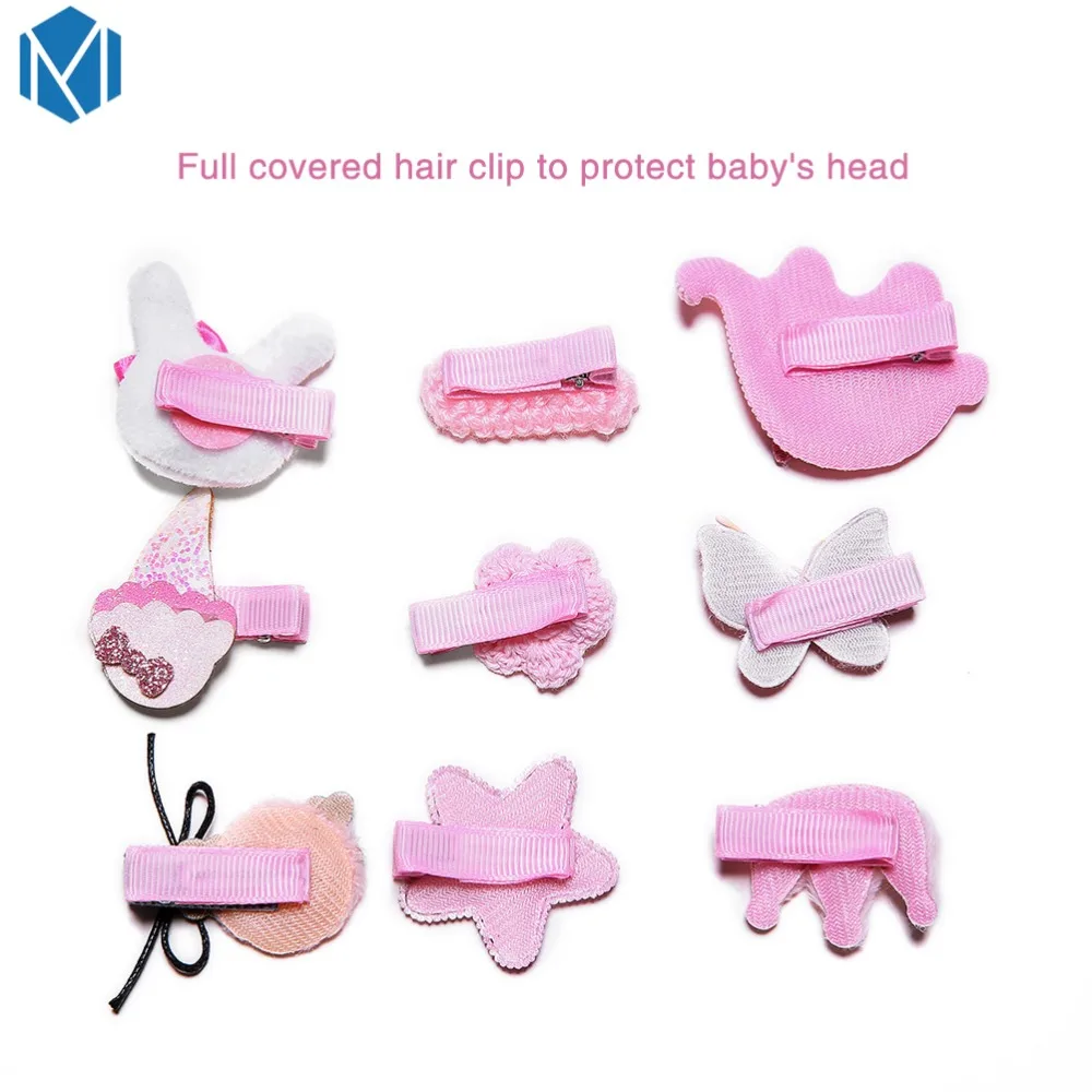 23 шт./компл. Детские аксессуары для волос Мультяшные зажимы девочки принцессы BB