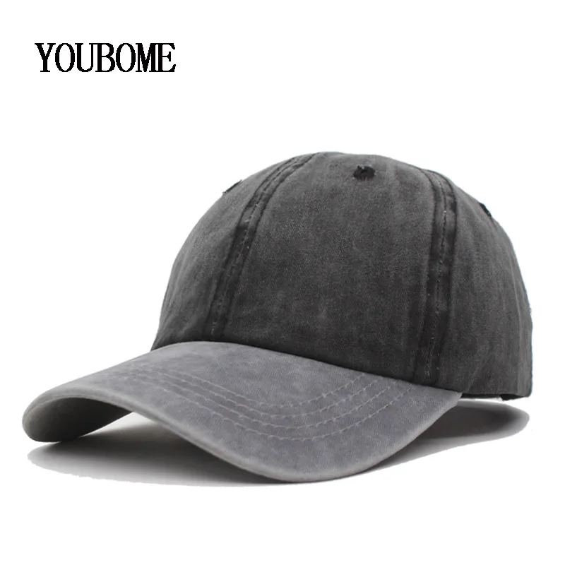 YOUBOME Baseball Cap Men Brand Snapback Caps Women Hats For Flat Solid Cotton Embroidery Fitted Casquette Bone MaLe Dad | Аксессуары для