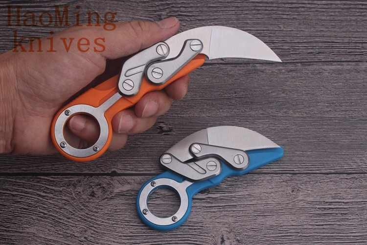 Охотничьи складные ножи Karambit CS GO нож с когтями механический Походный для