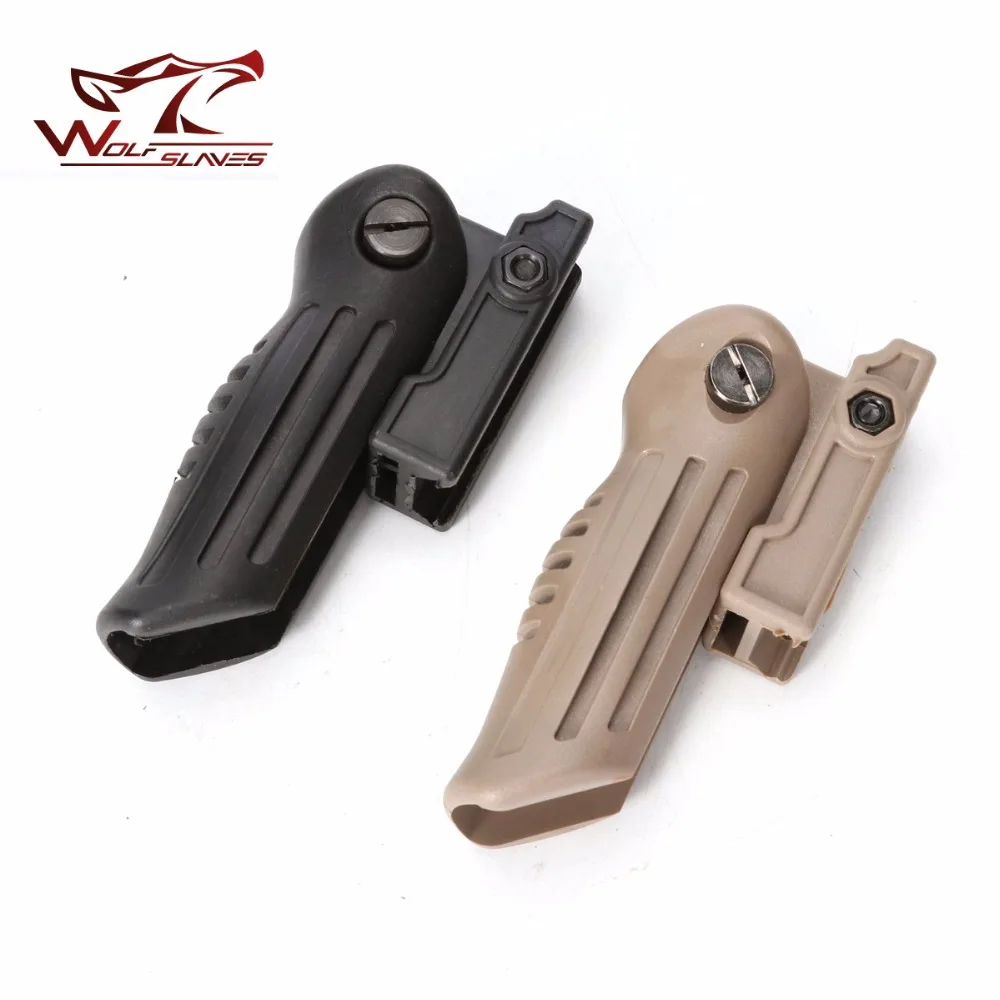 New Hand Grip Hunting Small Folding Accessories for Nerf Toy G un With Guide Rail Military Tactical Grips | Спорт и развлечения
