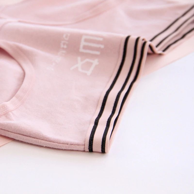 3 шт./компл. женские трусики хлопковые трусы мягкие удобные милое нижнее белье для