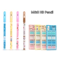 kawaii replaceable nib pencilcute school student hb painting and writing pencil kids learning prizes