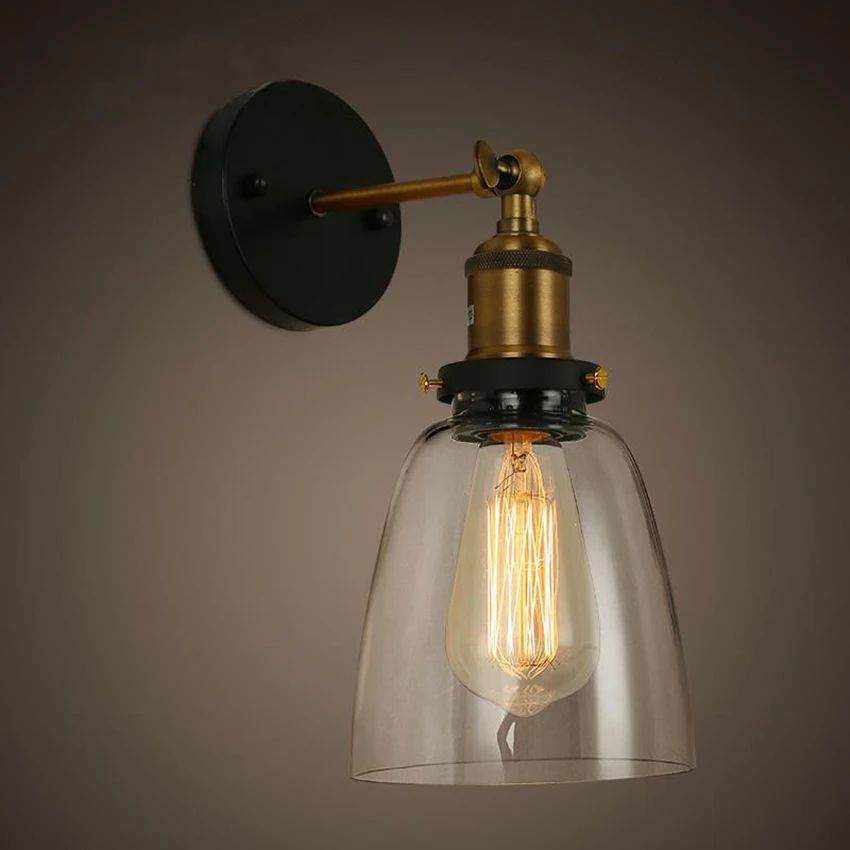 

American vintage wall lamps indoor lighting bedside wall lights for home Sconce