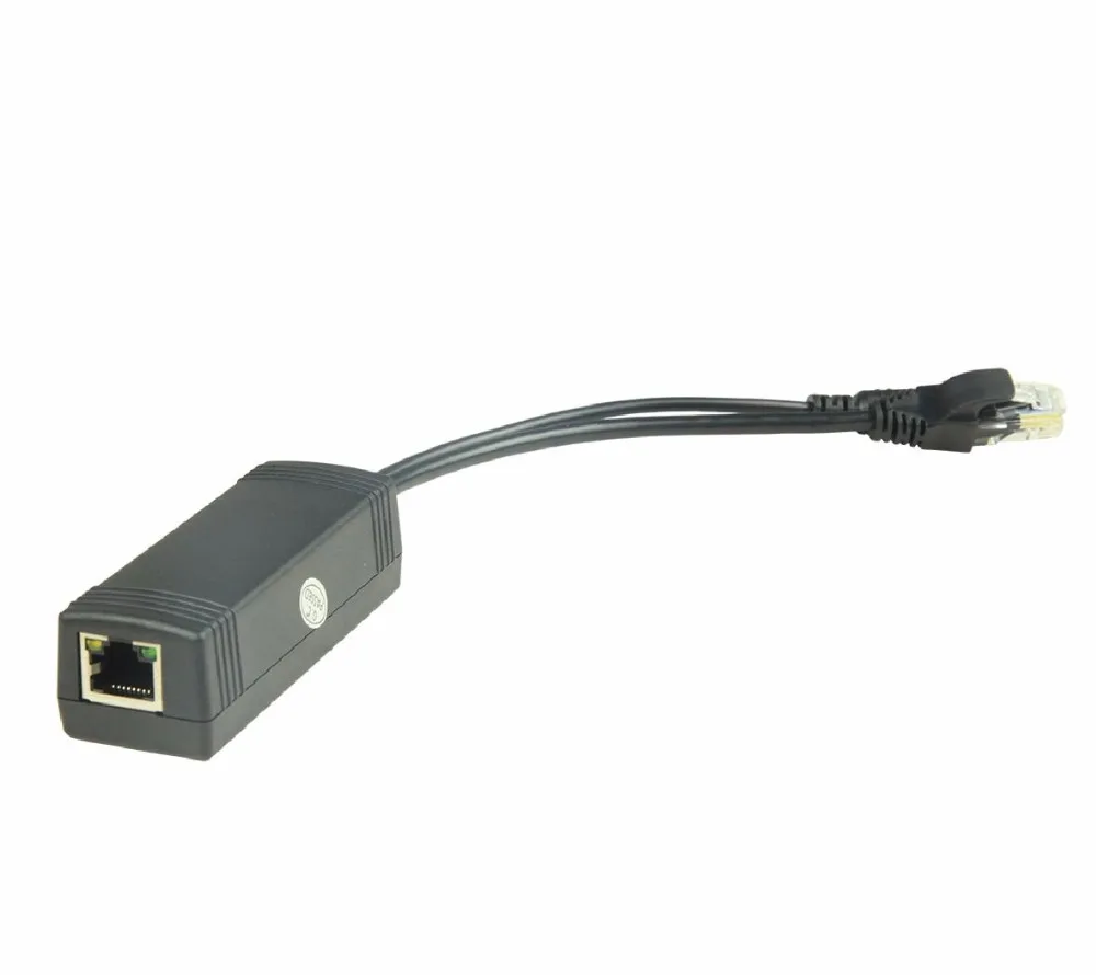 IEEE 802.3af 10/100M кабель-Сплиттер PoE 13W POE Over Ethernet Cable 48V to 12V 1A | Безопасность и защита