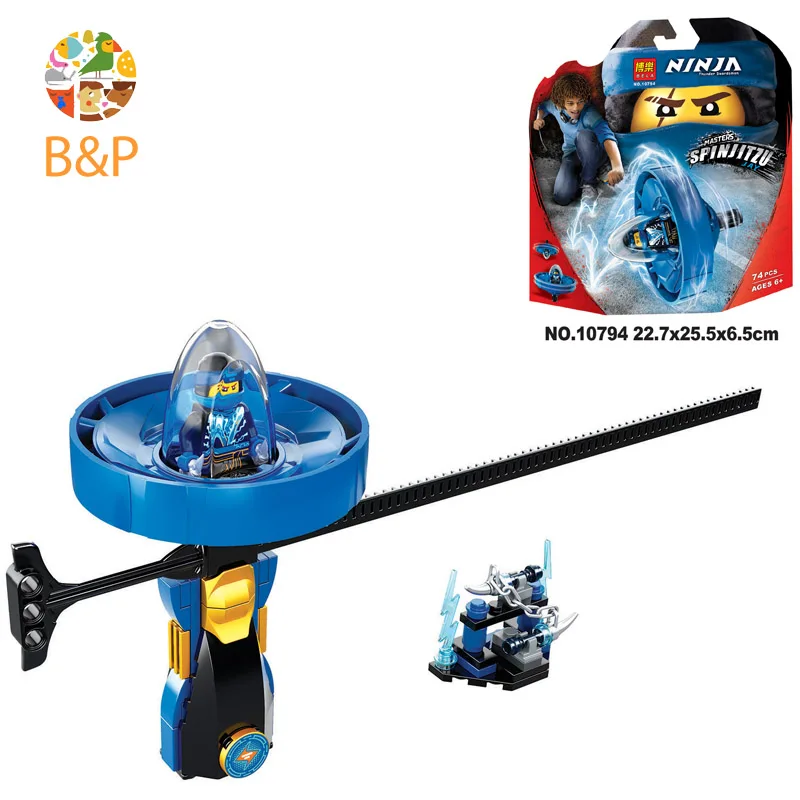 2018 10791-10796 NEW Ninja Series Spin the top Model Building Block Brick Toys For Children compatible 70637-70633 | Игрушки и хобби