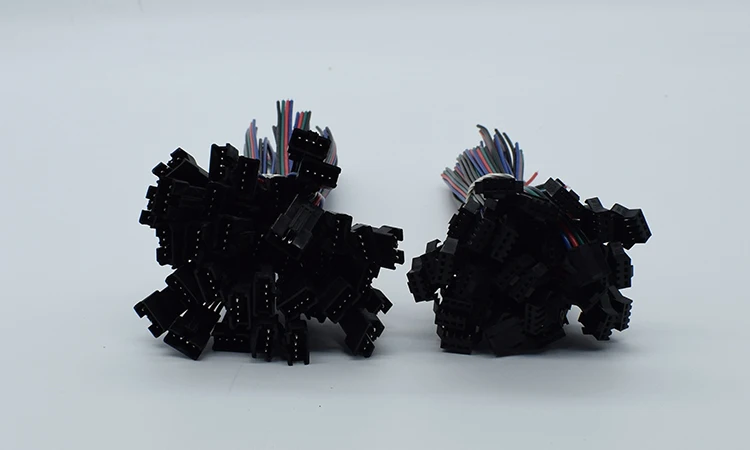 Светодиодный Соединительный кабель для мужчин и женщин штепсельная вилка SM2P