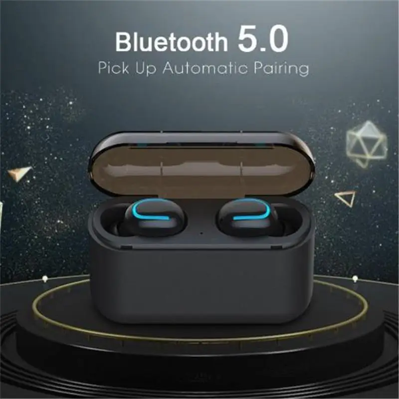 HBQ Q32 TWS Mini 5 0 Bluetooth наушники беспроводные Blutooth свободные руки спортивные с