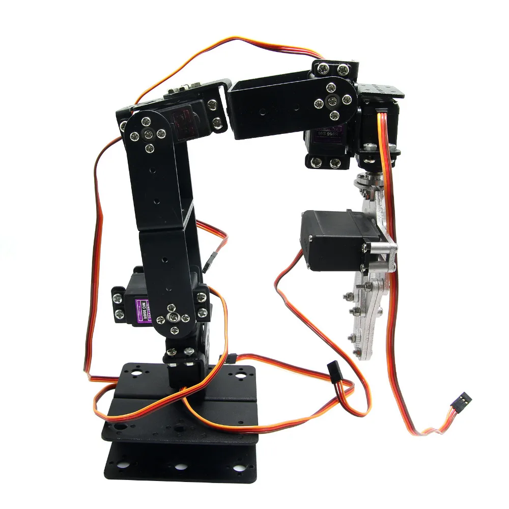 6DOF механический Роботизированный рычаг зажим сервоприводы и контроллер для Arduino