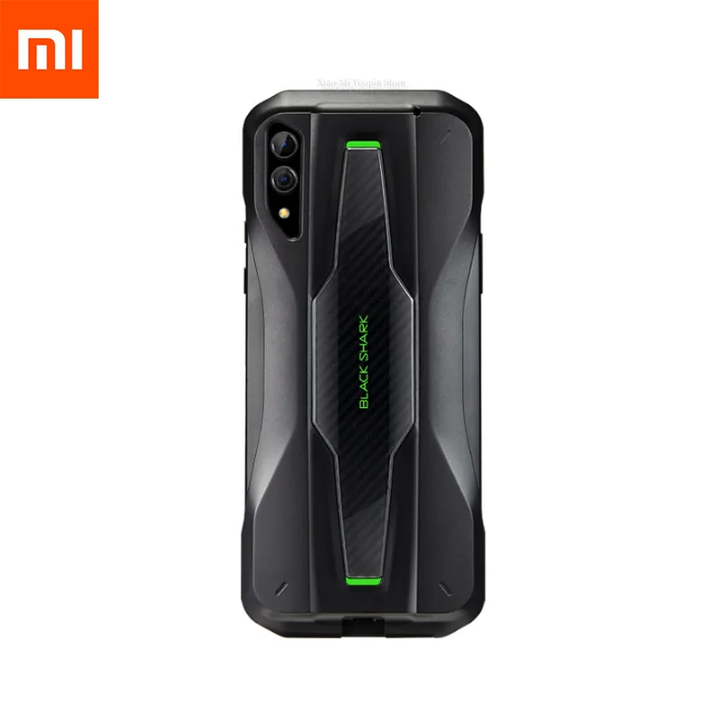 Для xiaomi Black Shark 2 двойной защитный чехол Защита от скольжения дизайн двигателя спортивного автомобиля можно носить с крылом игровой ручкой