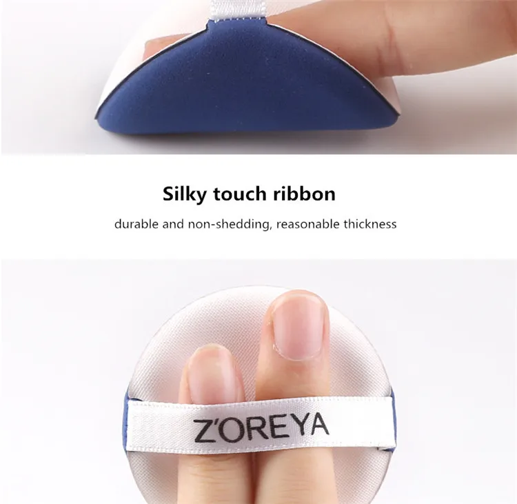 ZOREYA 7 шт./лот губка для макияжа плоская воздушная подушка Косметическая пуховка основа порошок сухой/влажный Макияж инструмент