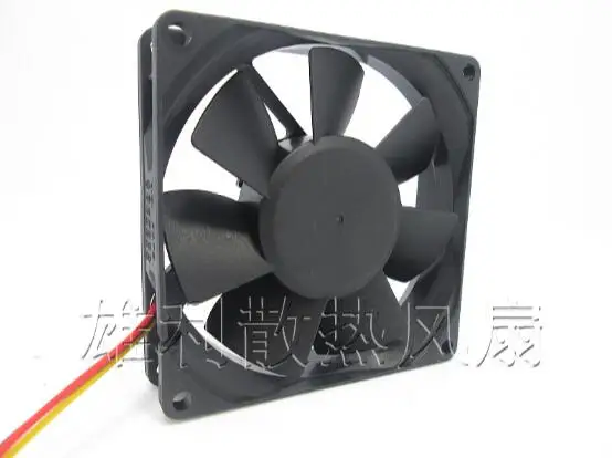 KD1208PKB1 12 в 80*80*20 8 см 2,0 Вт 3-проводной вентилятор с двойным шариком