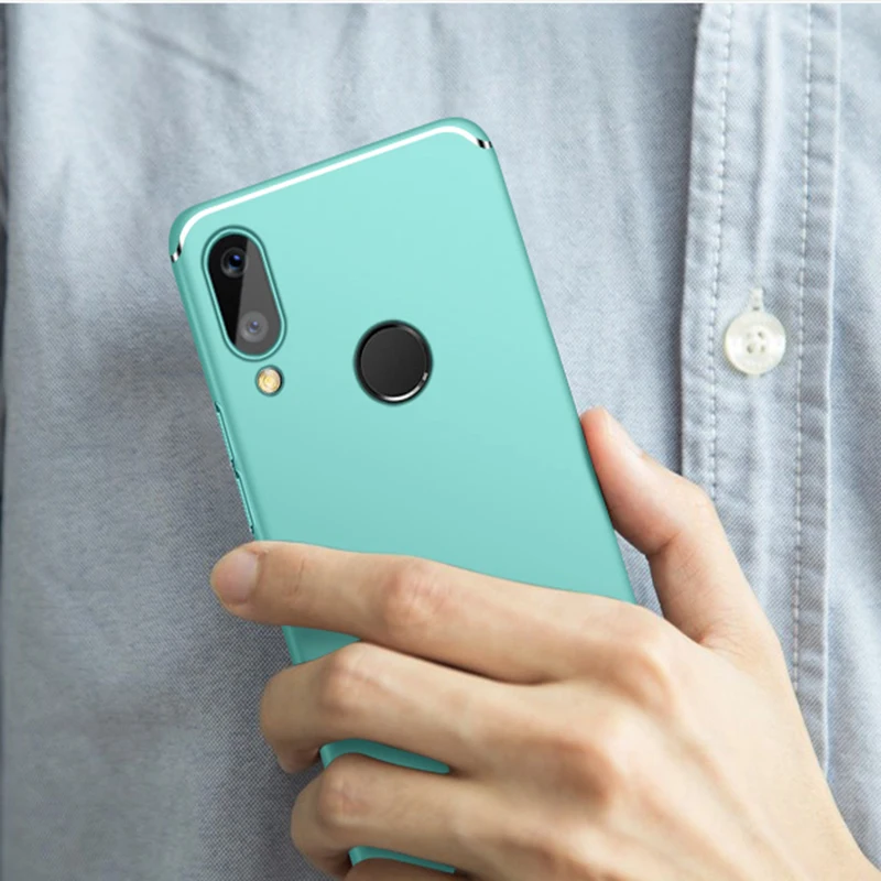 Ультратонкий матовый чехол для huawei P20 Pro Lite задняя крышка противоударный ПК