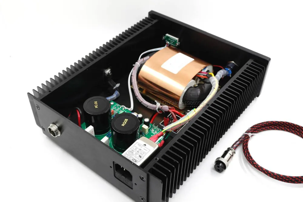 Finished 100VA Hi end Low Noise R-core DC LPS Linear Power Supply + display | Электроника