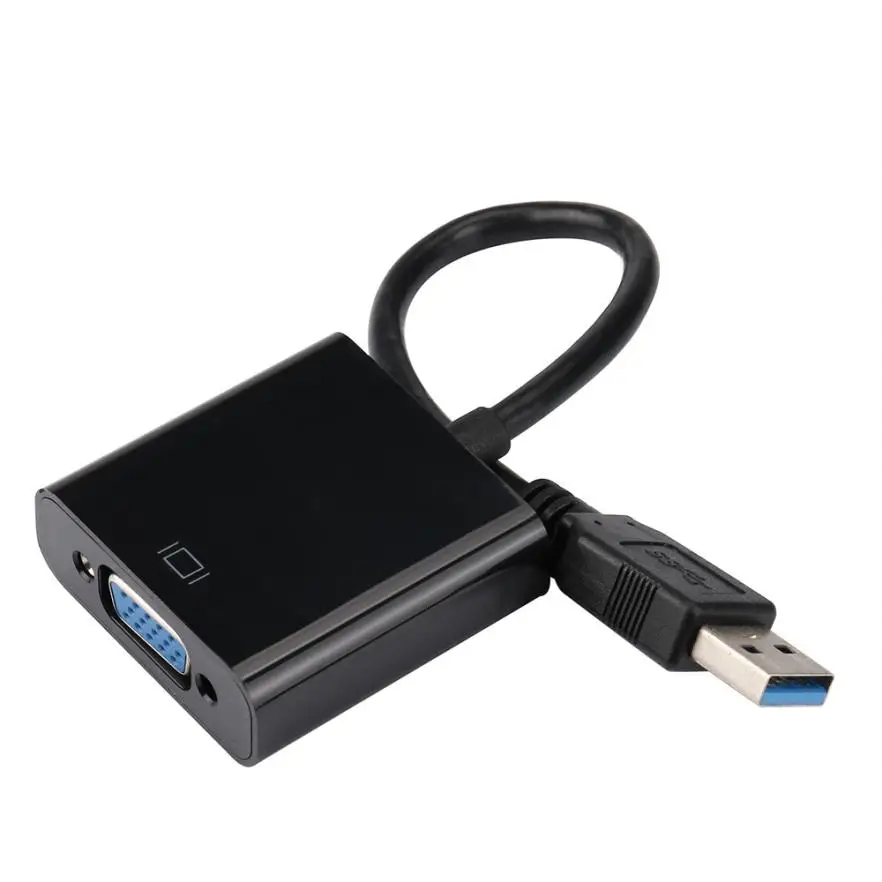 HIPERDEAL USB 3 0 для VGA внешняя графическая карта видео конвертер адаптер Win7/8/10 1080P
