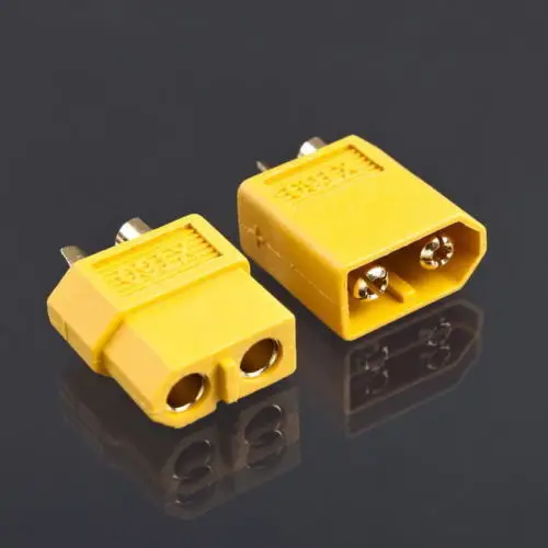 

NEW 1Pair XT60 Male & Female Bullet Connectors Plugs For RC LiPo Battery