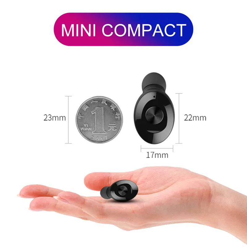 Hangrui 5,0 TWS беспроводные наушники Airdots Bluetooth HIFI спортивные водонепроницаемые наушники Handsfree Bluetooth наушники USB гарнитура