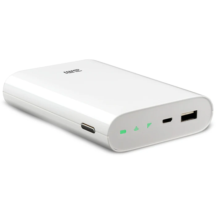 Белый ZMI MF855 4G Wifi роутер 7800 мАч Внешний аккумулятор беспроводной wifi повторитель 3G4G роутер Мобильная точка доступа 7800 мАч Внешний аккумулятор MF855 - Цвет: Белый