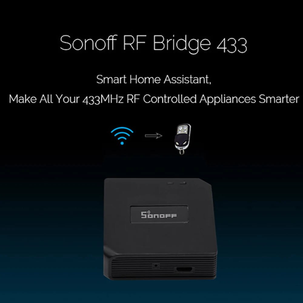 Sonoff РЧ мост/PIR 2 датчика/DW1 двери и окна датчик сигнализации Wifi беспроводной