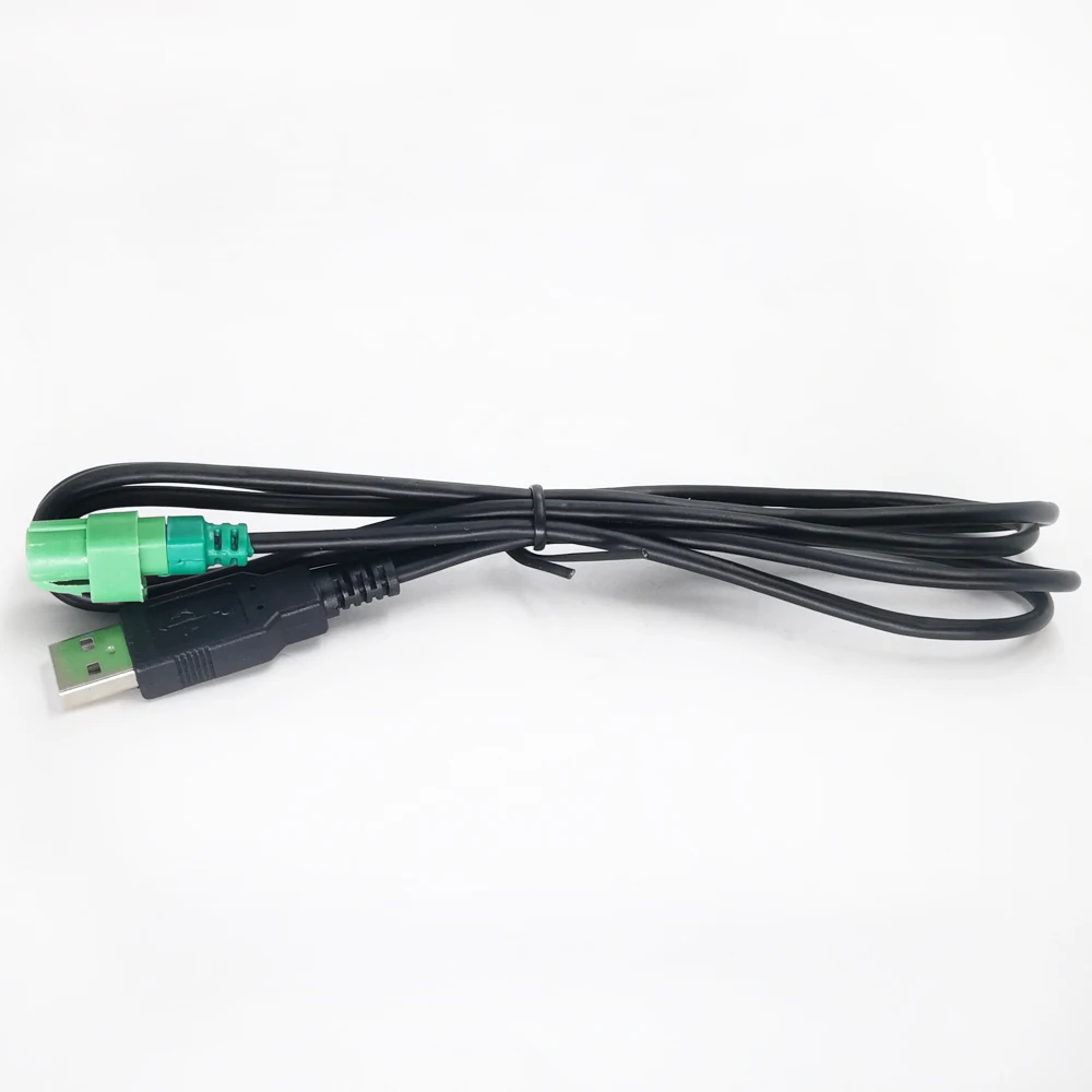 

Biurlink Car Screen Navigation 16:9 AUX-In USB Switch Audio Cable 3Pin Audio Rear Port for BMW E38 E39 E46 E53 X5