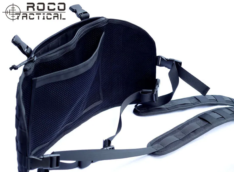 ROCOTACTICAL Сверхлегкий Тактический OPS нагрудная установка MOLLE тактический жилет балластический пластинчатый Перевозчик Тактический погрузочный подшипник грудные установки