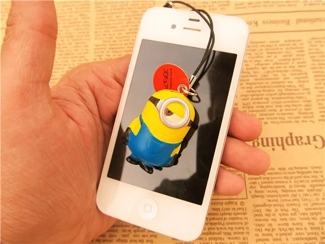 3 ~ 5 см Подвески Миньоны С Пылезащитным штекером оригинальная упаковка Шарм для