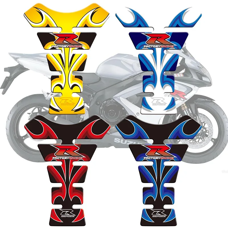 3D защитная накладка на бак мотоцикла Наклейка чехол Tankp наклейки для Suzuki GSXR 600 750