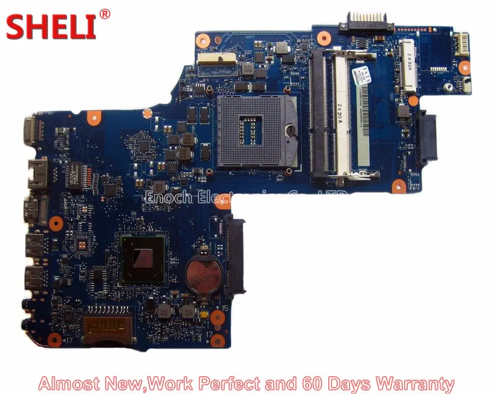 SHELI H000050950 материнская плата для ноутбука Toshiba Satellite C850 C855 L850 L855 PLF/PLR/CSF/CSR UMA HD 4000