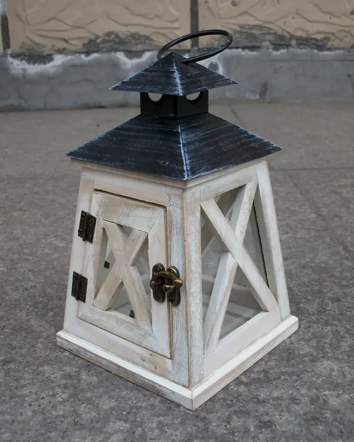 Винтажный Деревянный Ретро фонарь деревянный подсвечник для украшения стола|retro