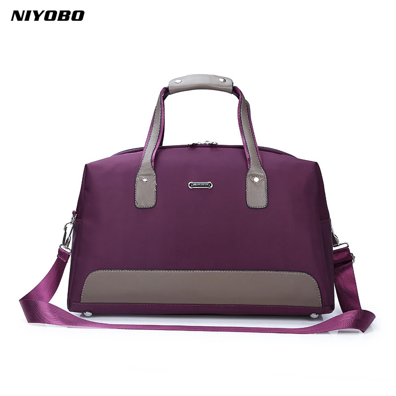 

NIYOBO Fashion Women Large Capacity Luggage Duffle Bags Waterproof Oxford Female Travel Bags Shoulder Bag Bolsa De Viagem