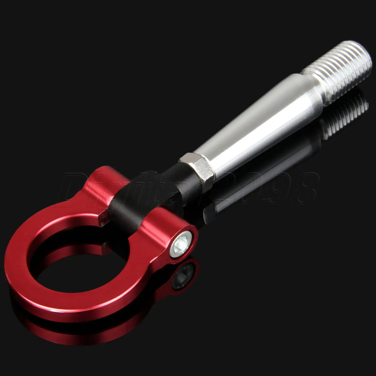 Красный CNC алюминиевый передний и задний шуруп гоночный автомобиль трос для
