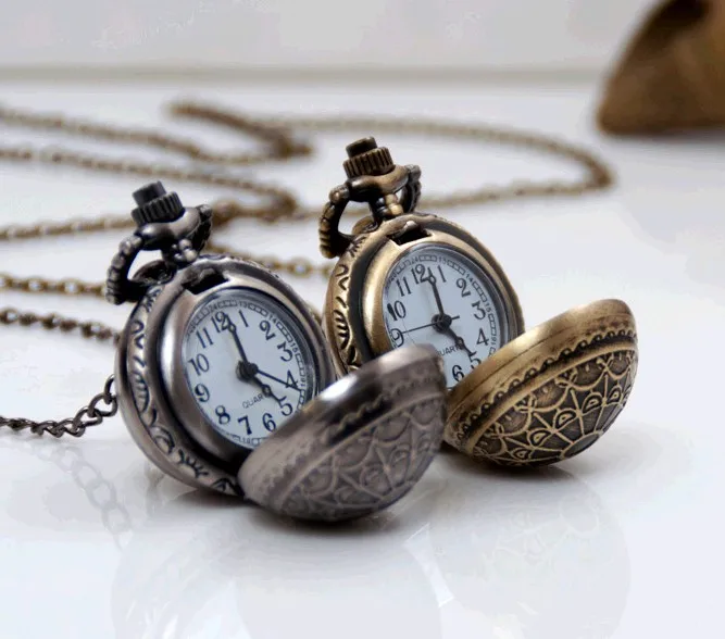 100 шт./лот винтажные часы в стиле стимпанк ретро Бронзовый паук сфера шар