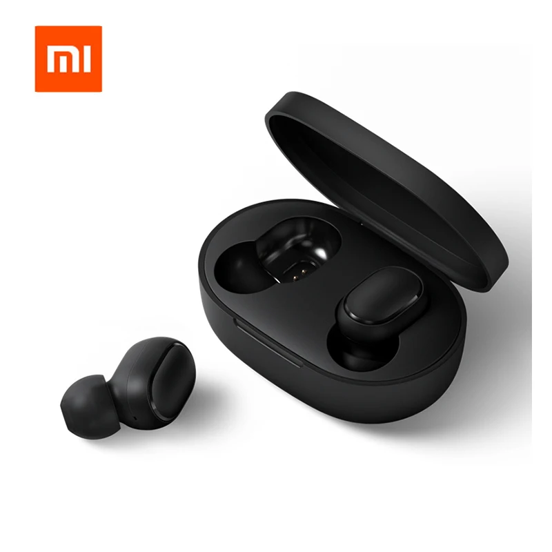 Глобальная версия Xiao mi Red mi Airdots TWS Bluetooth наушники стерео бас BT 5,0 Eeadphones Handsfree наушники AI управление mi IPX4