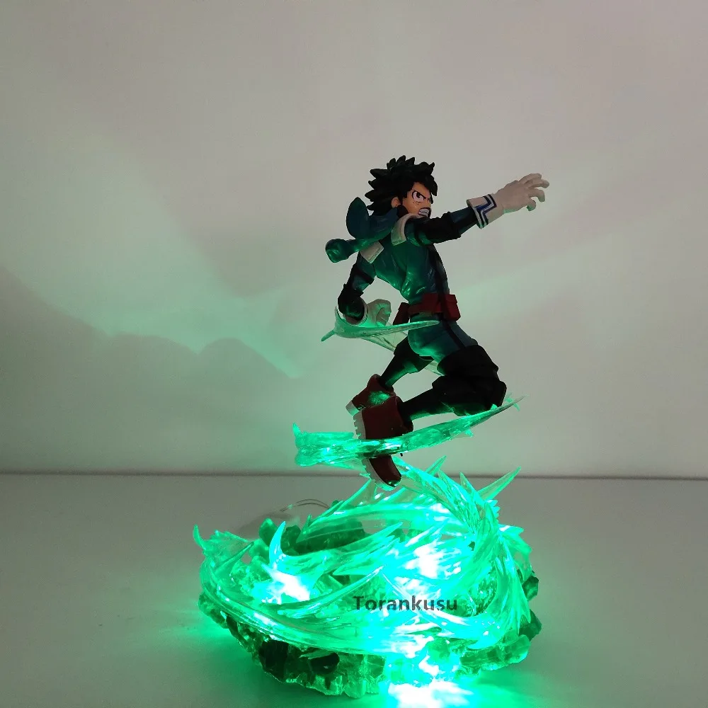 Моя геройская Академия Bakugou Katsuki VS Midoriya Izuku экшн фигурки светодиодная игрушка Boku no