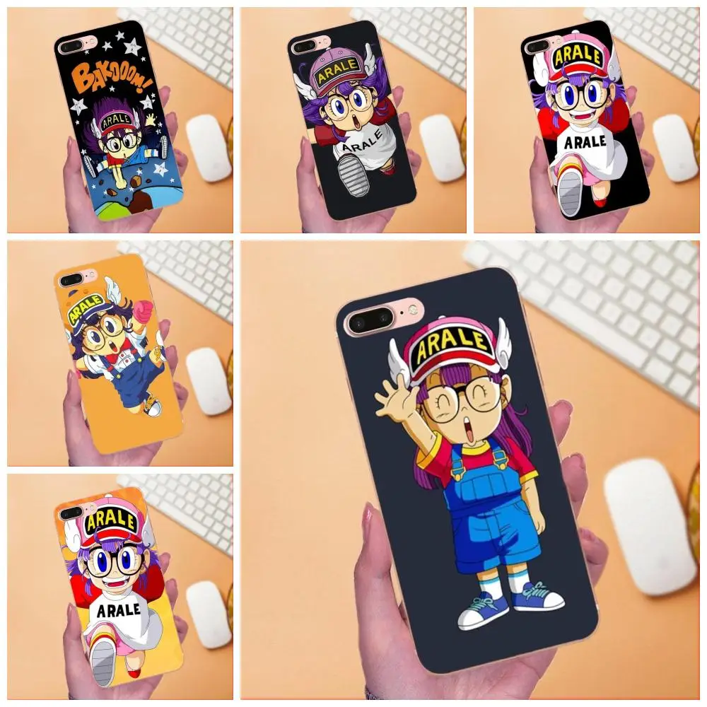Аниме Dr. Slump Arale маленькую девочку samsung Galaxy Note 5 8 9 S3 S4 S5 S6 S7 S8 S9 S10 mini Edge рlus Lite мягкий