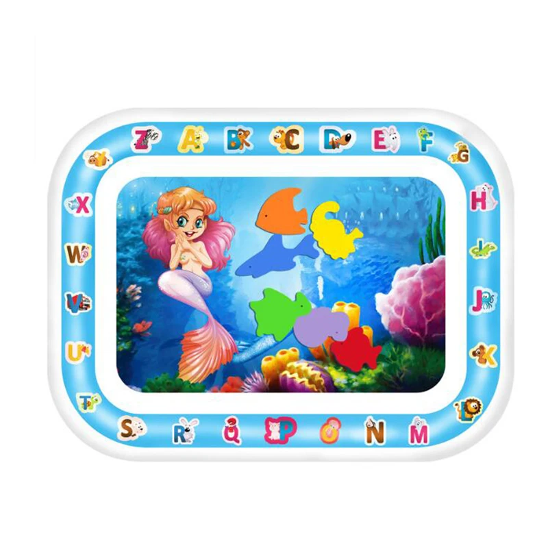 

Inflatable Toys Water Mat Cushion Tummy Pat inflatable Baby Pad Toys for Children Summer Toys Gift