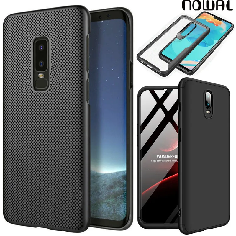 NOWAL Jet Black 7 Edition чехол для телефона с Бампером oneplus 5 5t 6t 6T жесткий пластиковый