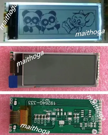 12PIN SPI 19264 LCD LCM экран с адаптером платы UC1604C контроллер 3 В 5 в белый/синий
