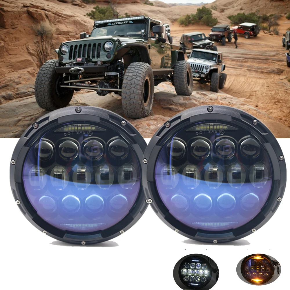 Комплект из 2 предметов для грузовиков автомобильный 7 дюймовый светодиодный