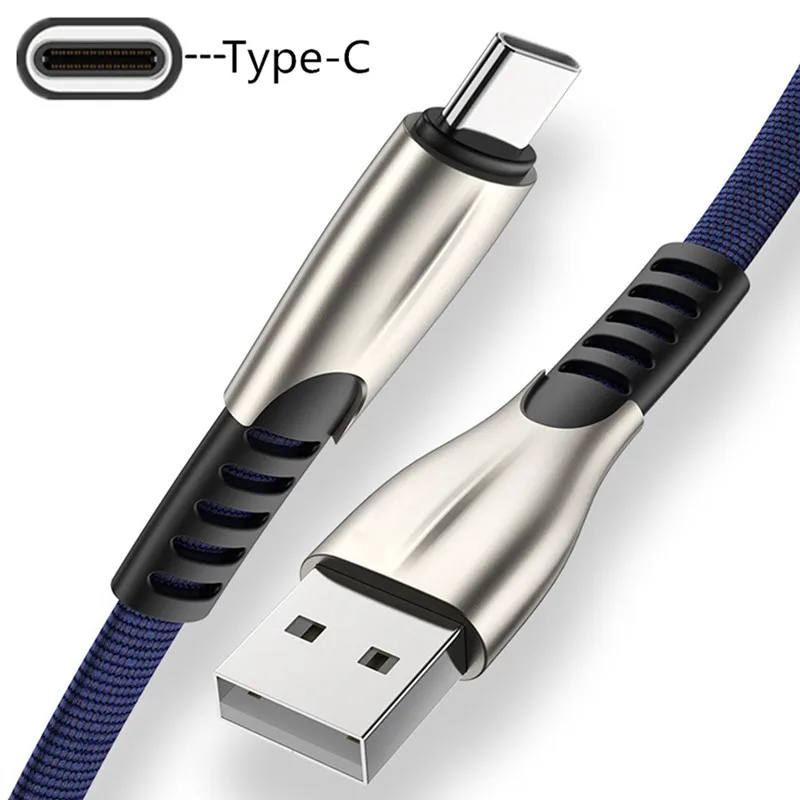 3.0A type C USB быстрое зарядное устройство кабель синхронизации данных для samsung S10 A7 A5