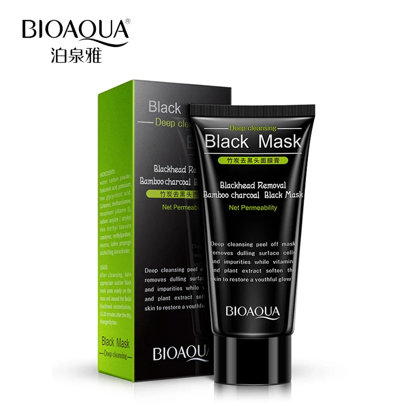 Бренд BIOAQUA маска для ухода за кожей черный Маска глубокое очищение