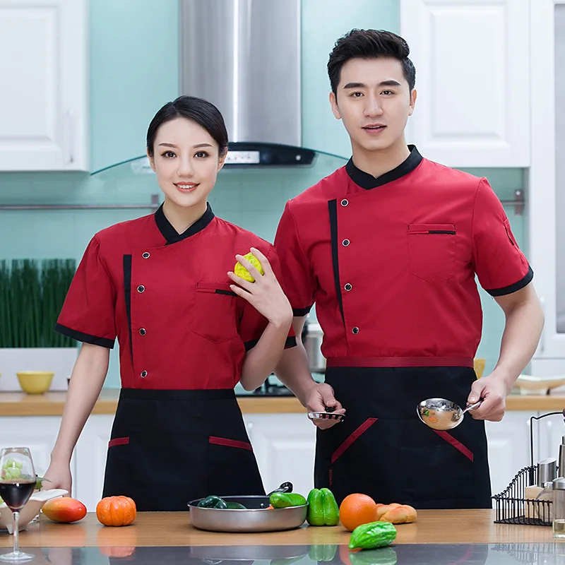 Мужская женская униформа для шеф повара двубортная куртка пальто гостиничный