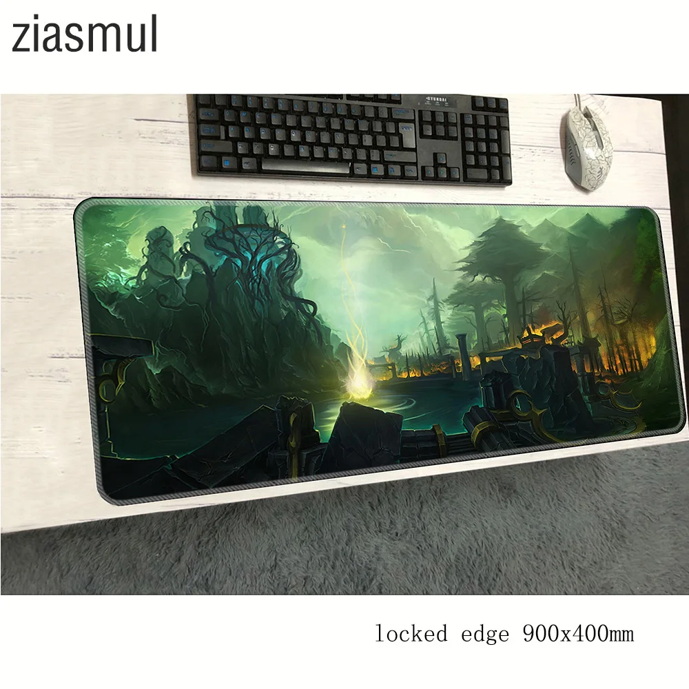 Коврик для мыши Azeroth map самый дешевый коврик 900x400x3 мм лучший игровой